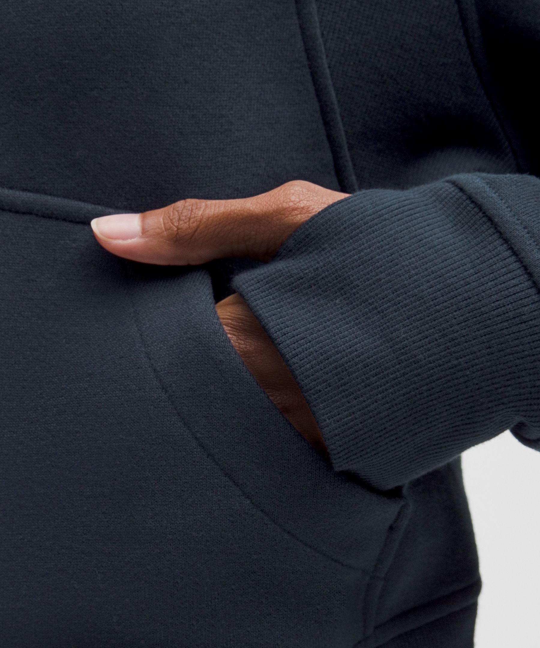 Scuba Oversized Full-Zip Hoodie