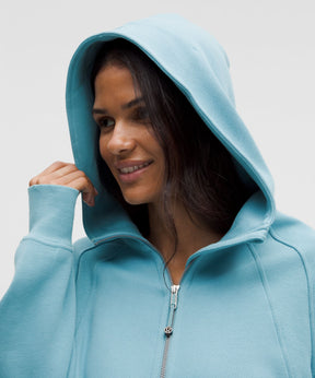 Scuba Oversized Full-Zip Hoodie