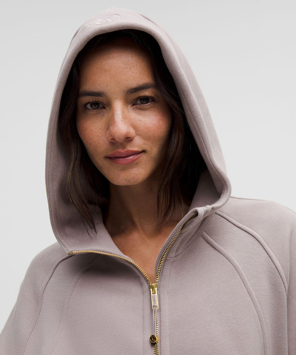 Scuba Oversized Full-Zip Hoodie