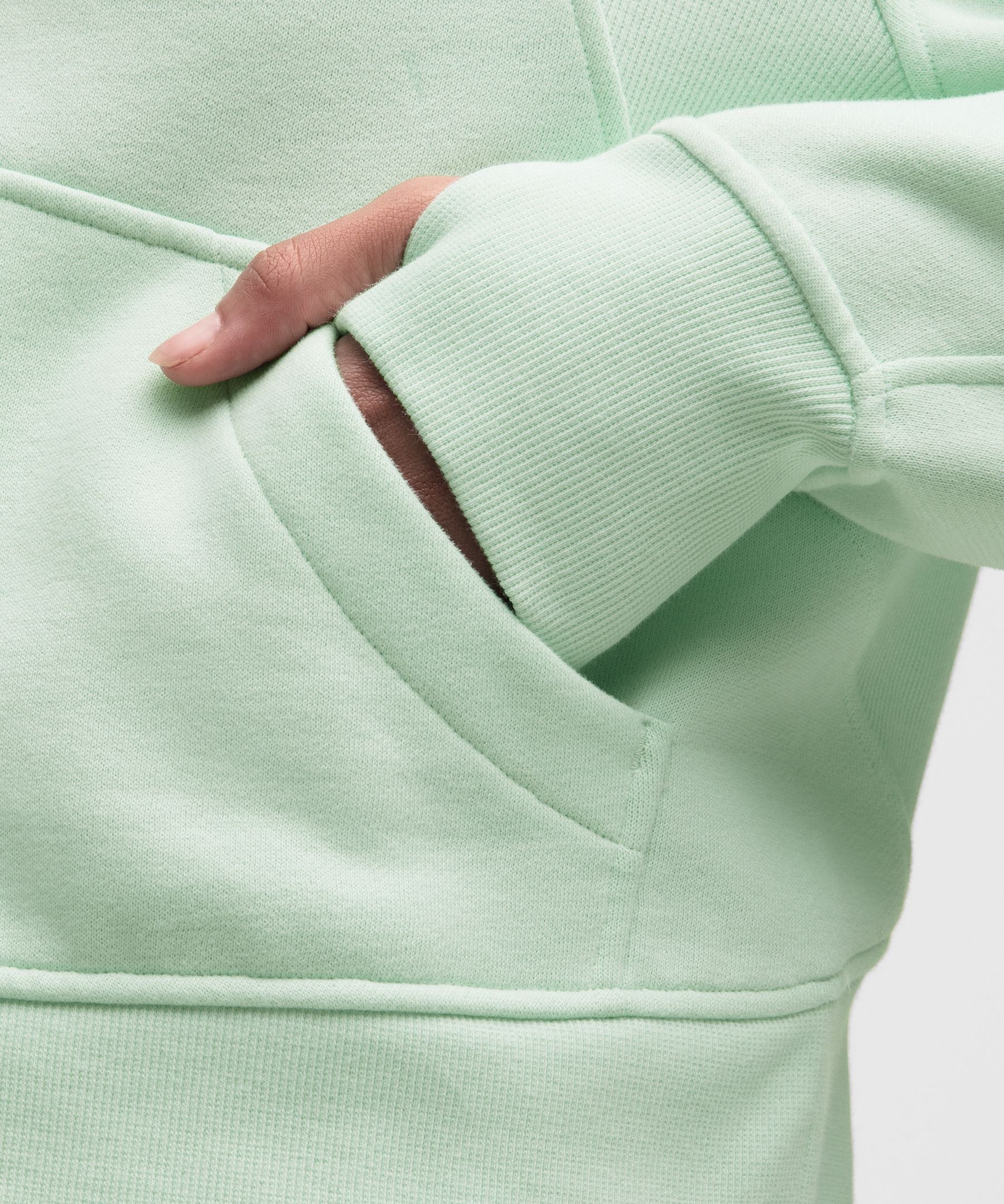 Scuba Oversized Half-Zip Hoodie