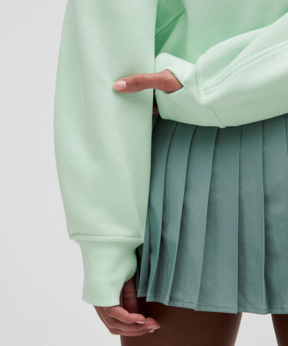 Scuba Oversized Half-Zip Hoodie