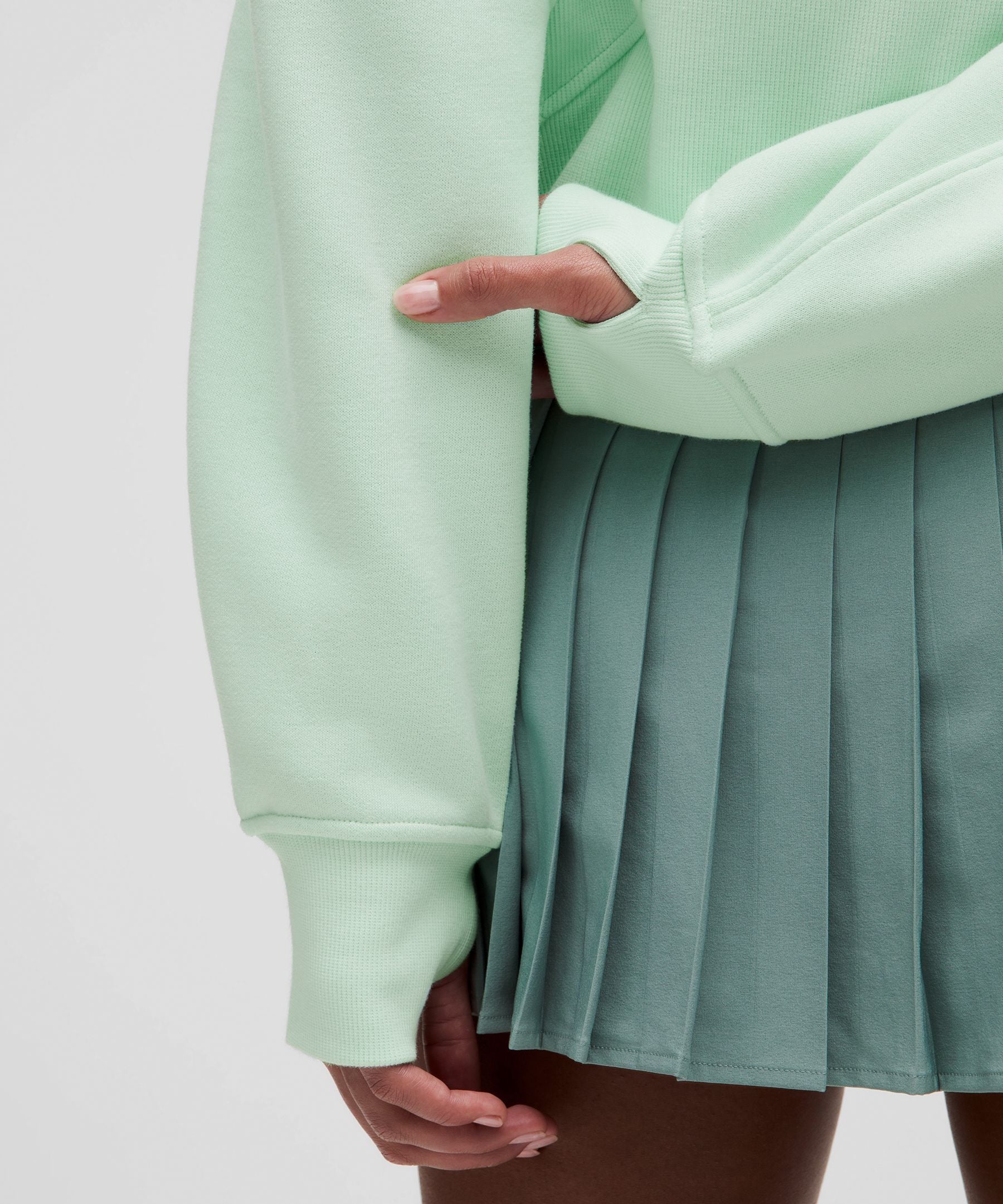 Scuba Oversized Half-Zip Hoodie