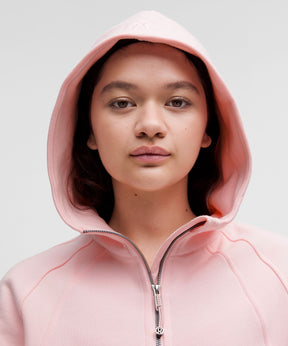 Scuba Oversized Half-Zip Hoodie