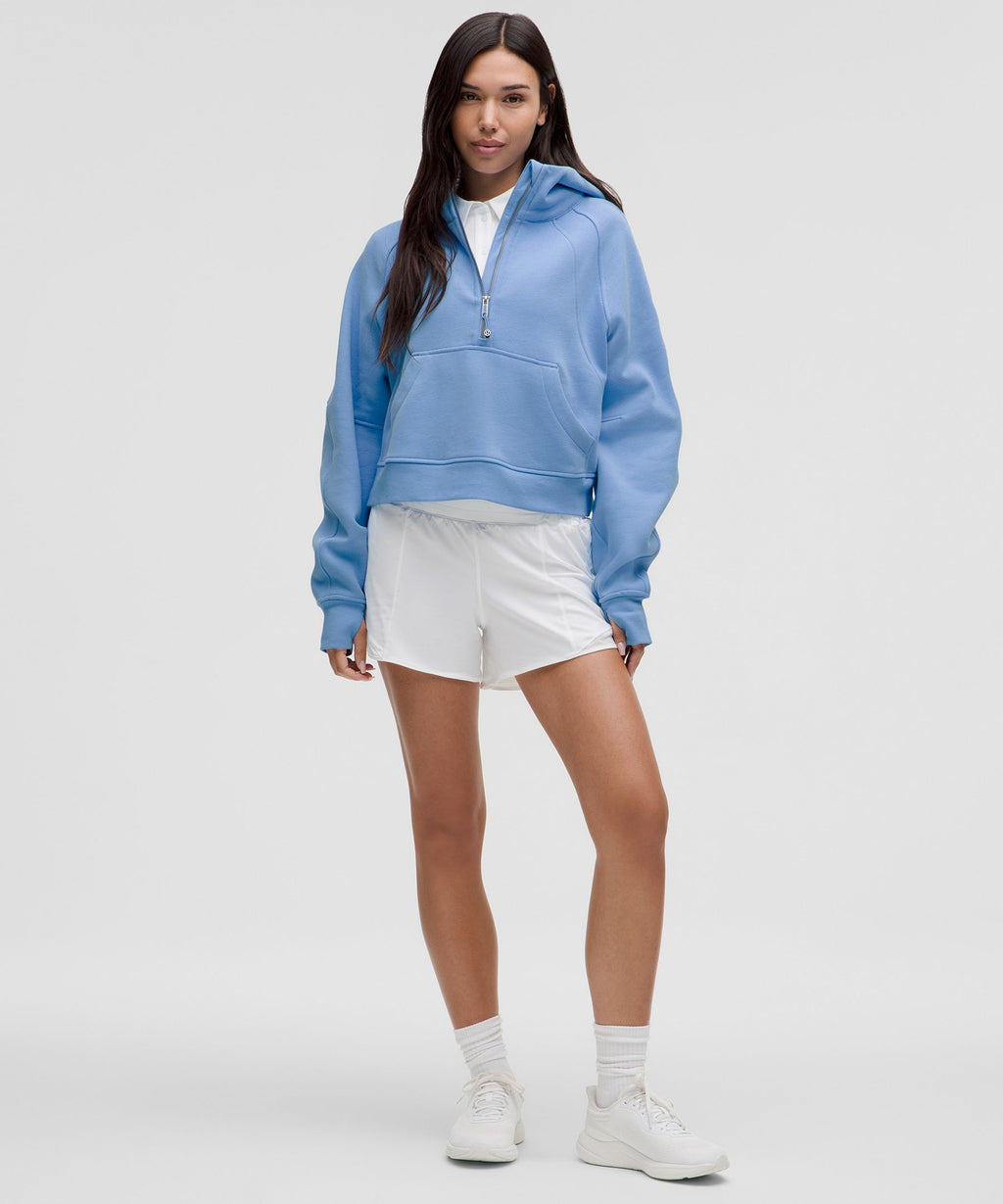 Scuba Oversized Half-Zip Hoodie