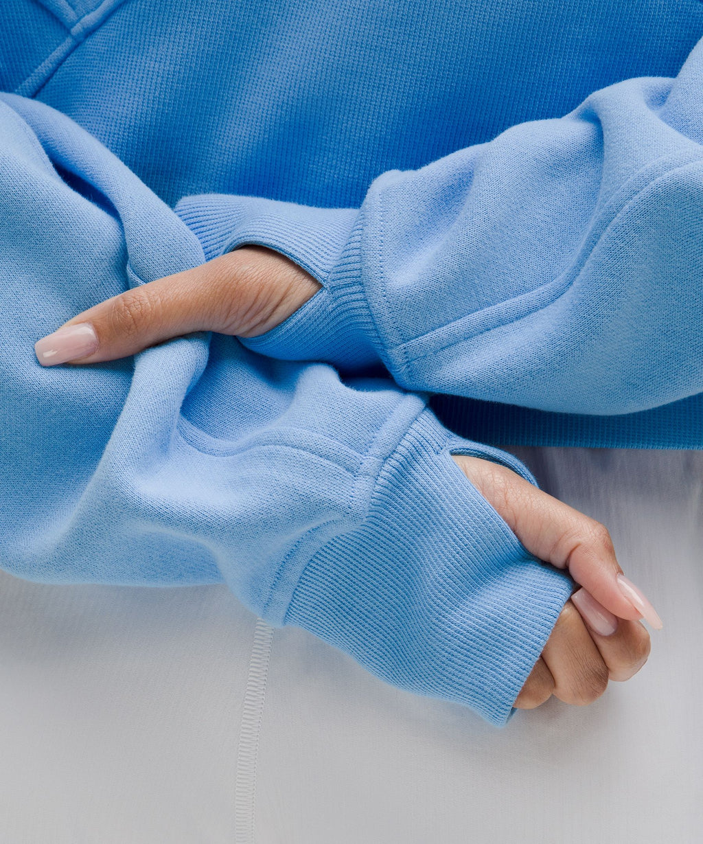 Scuba Oversized Half-Zip Hoodie