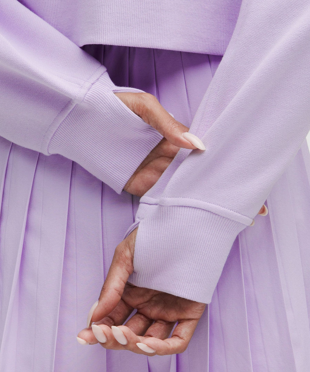 Scuba Oversized Half-Zip Hoodie