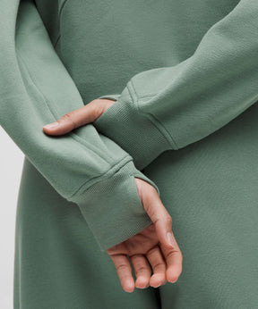 Scuba Oversized Half-Zip Hoodie