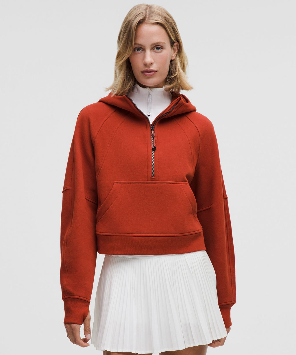 Scuba Oversized Half-Zip Hoodie