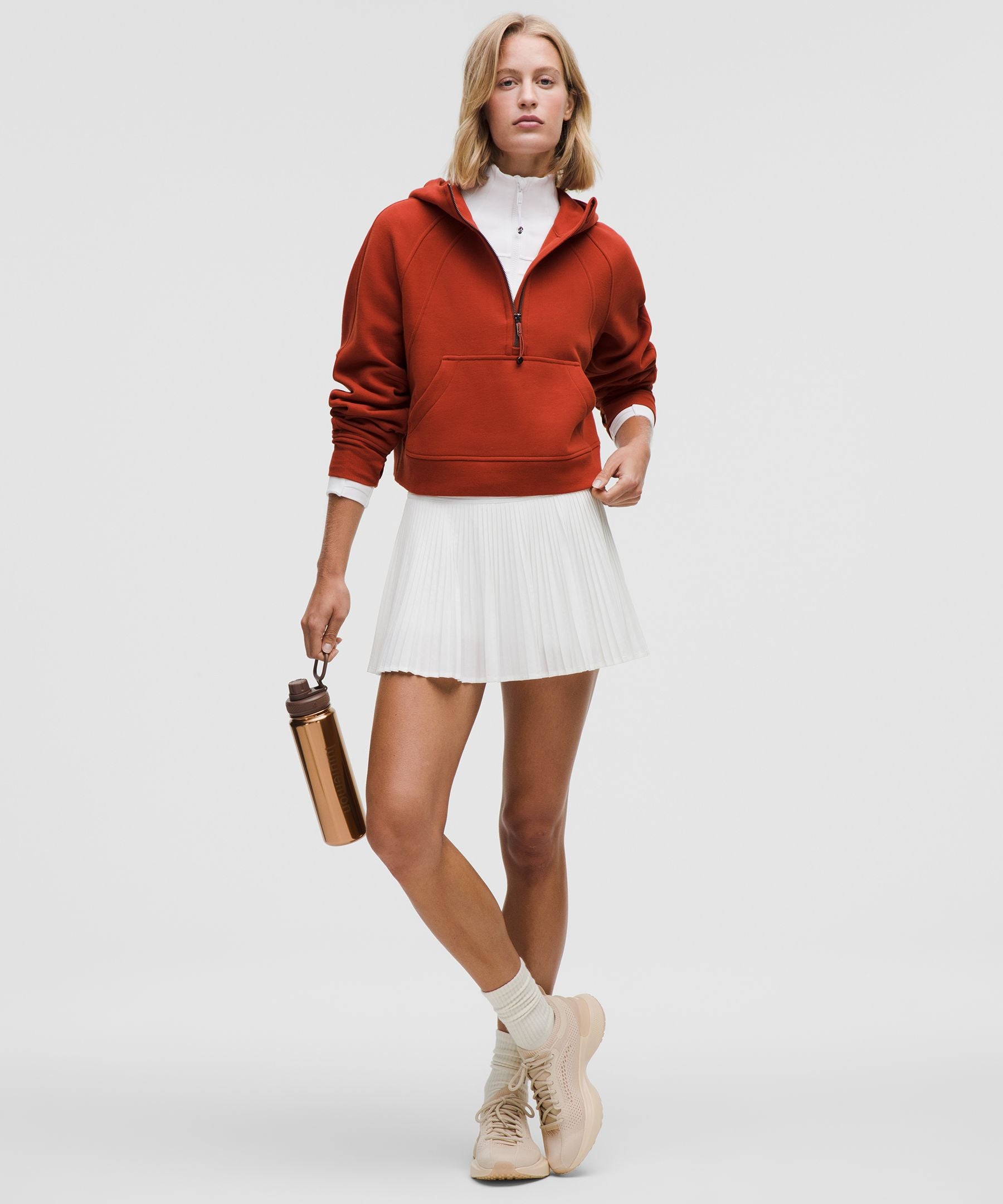 Scuba Oversized Half-Zip Hoodie