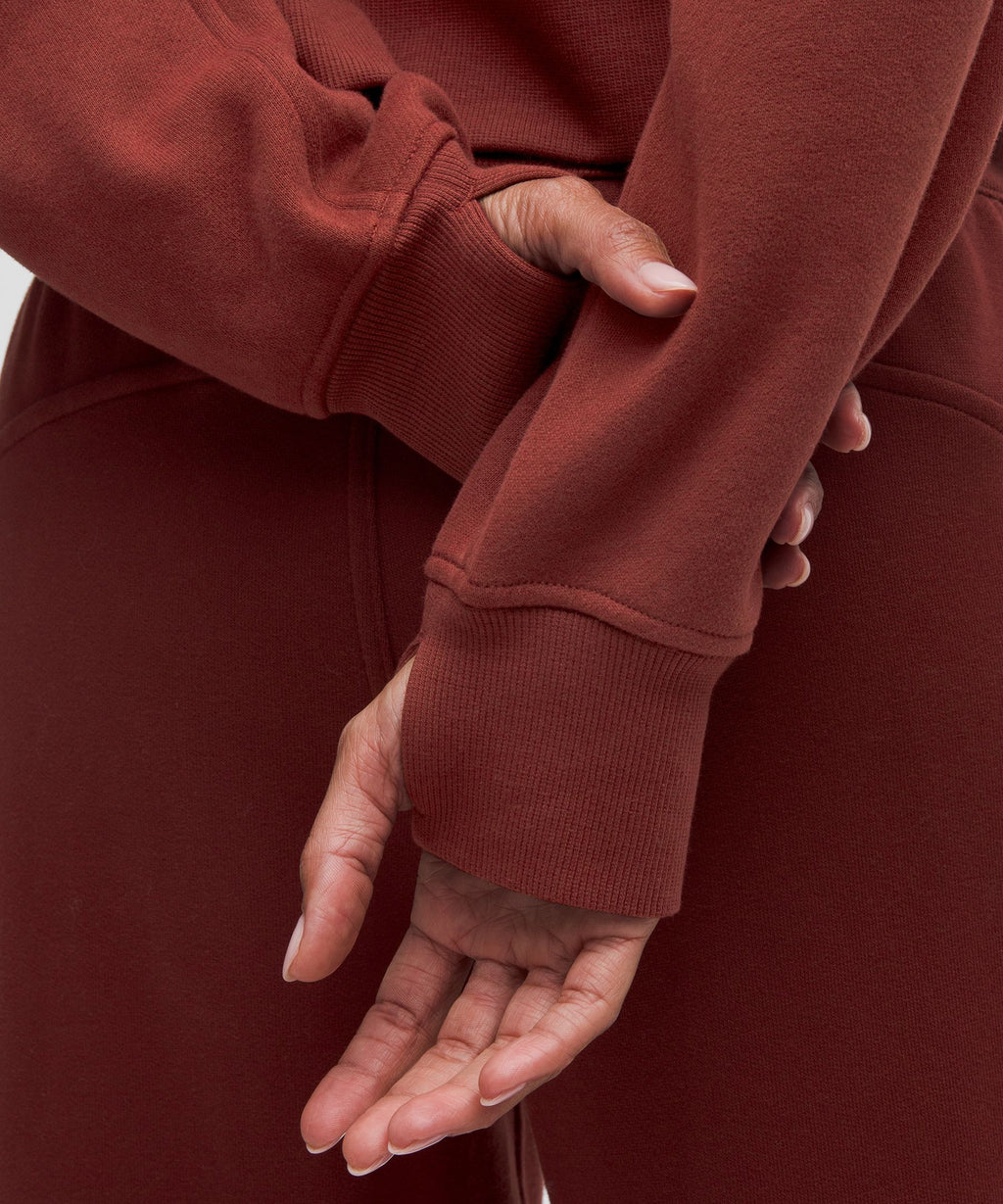 Scuba Oversized Half-Zip Hoodie