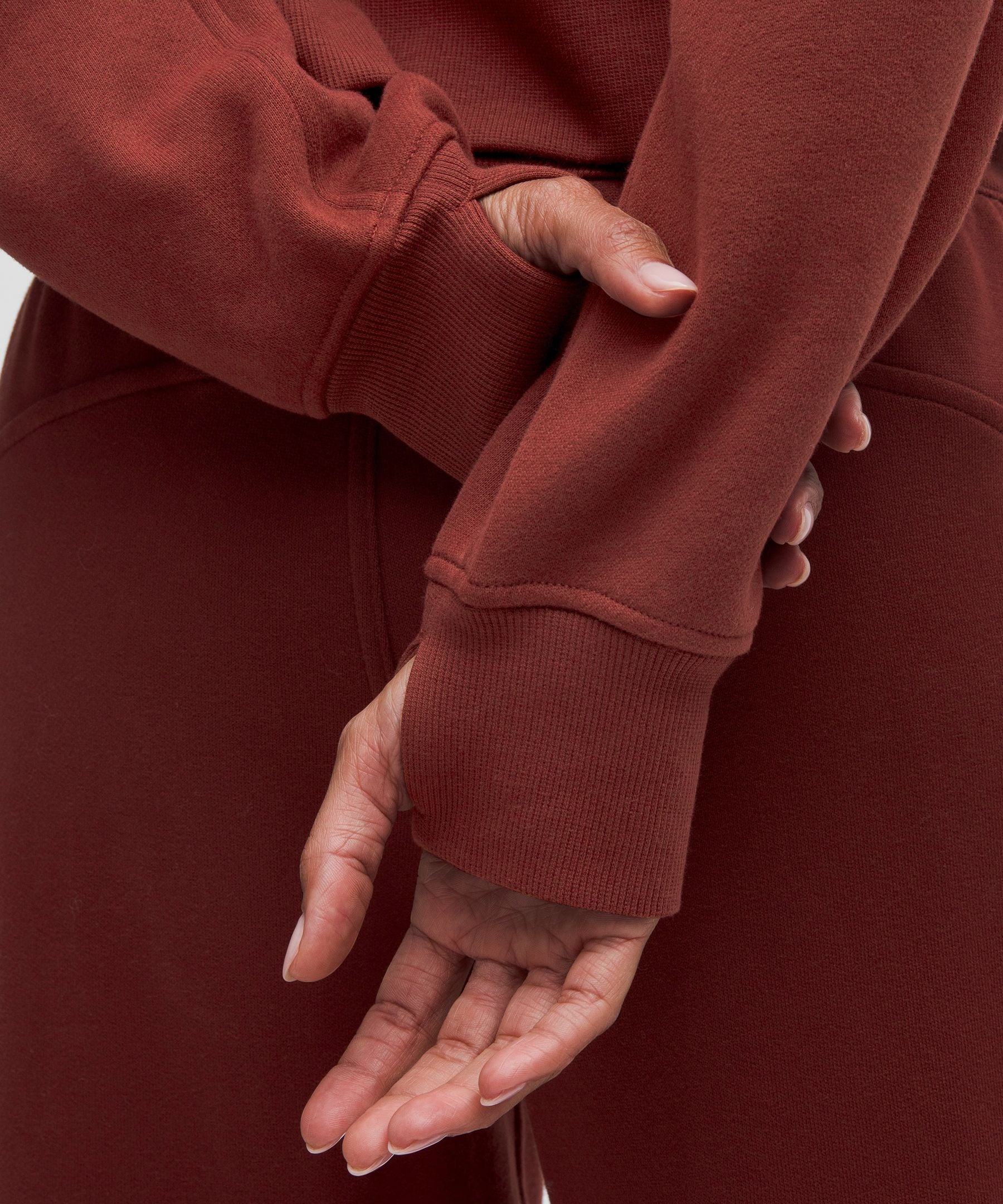 Scuba Oversized Half-Zip Hoodie