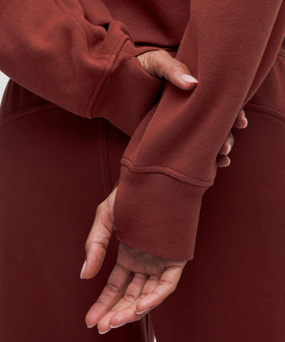 Scuba Oversized Half-Zip Hoodie