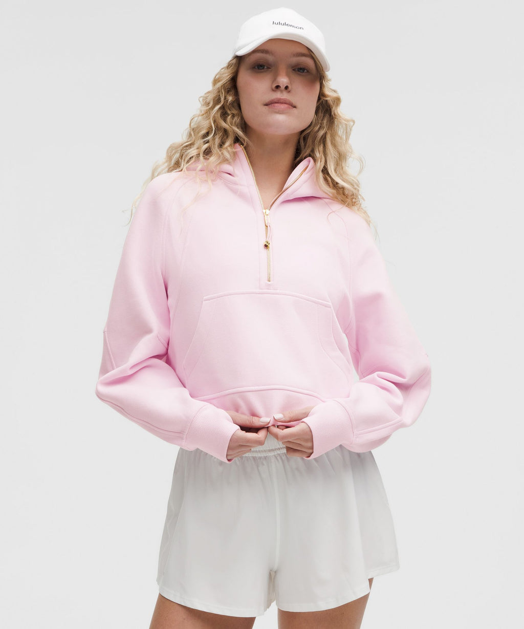 Scuba Oversized Half-Zip Hoodie