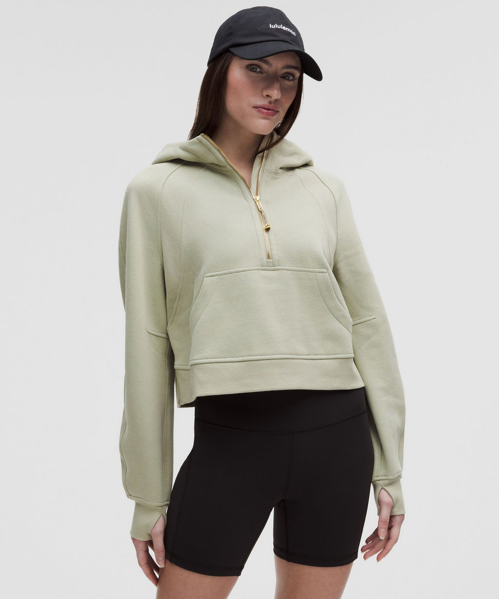 Scuba Oversized Half-Zip Hoodie
