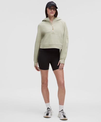 Scuba Oversized Half-Zip Hoodie
