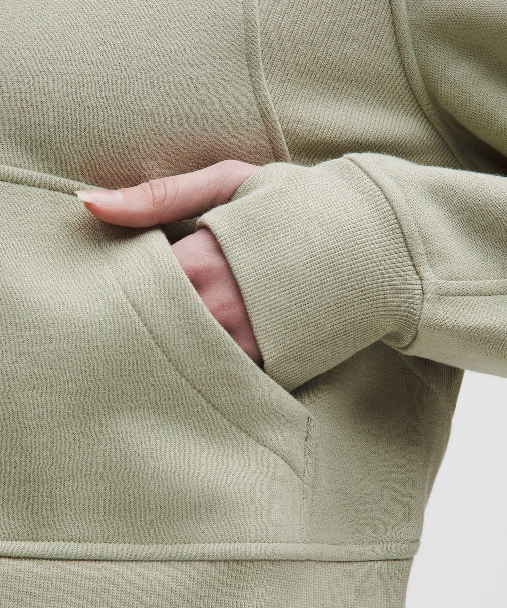 Scuba Oversized Half-Zip Hoodie