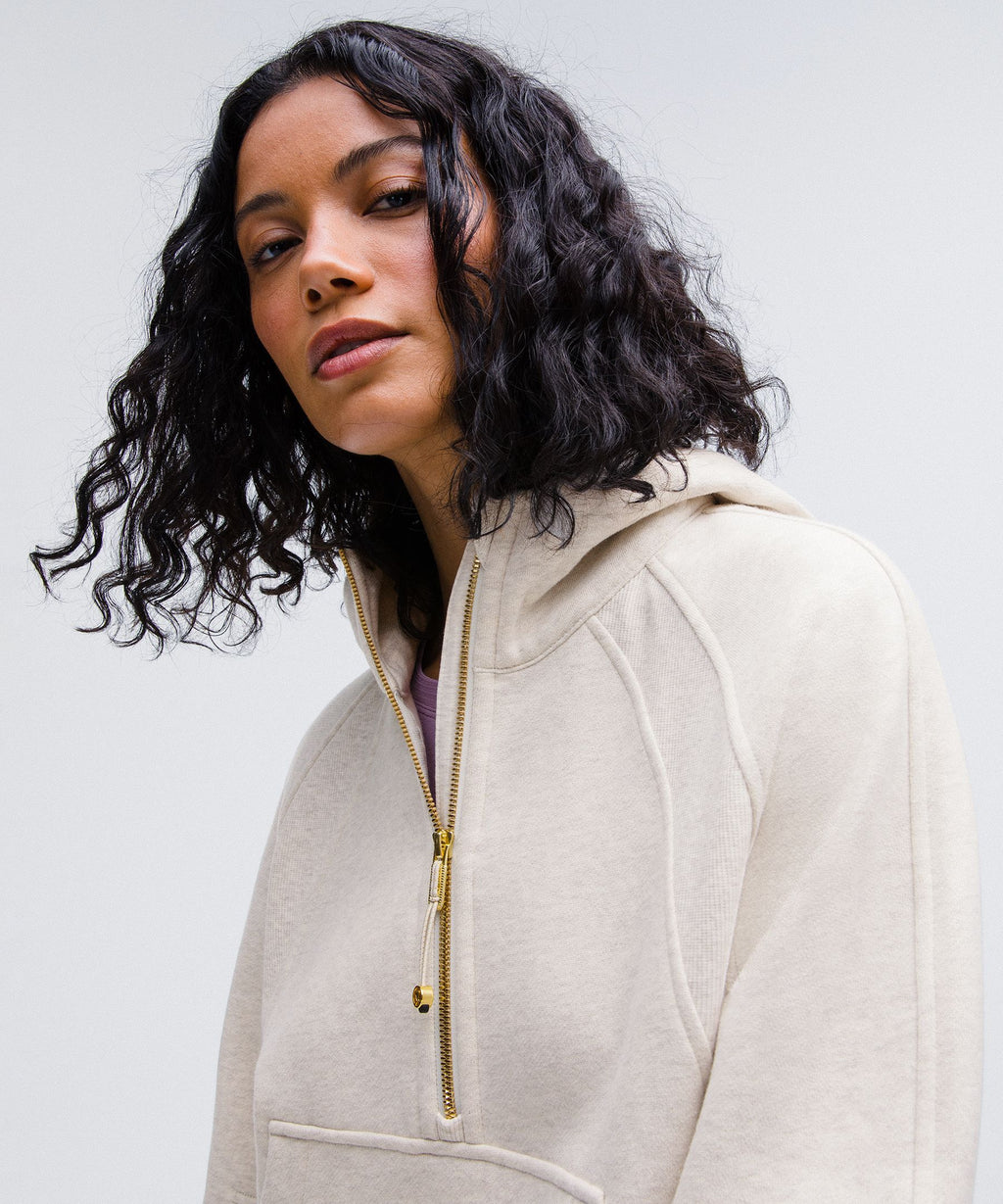 Scuba Oversized Half-Zip Hoodie