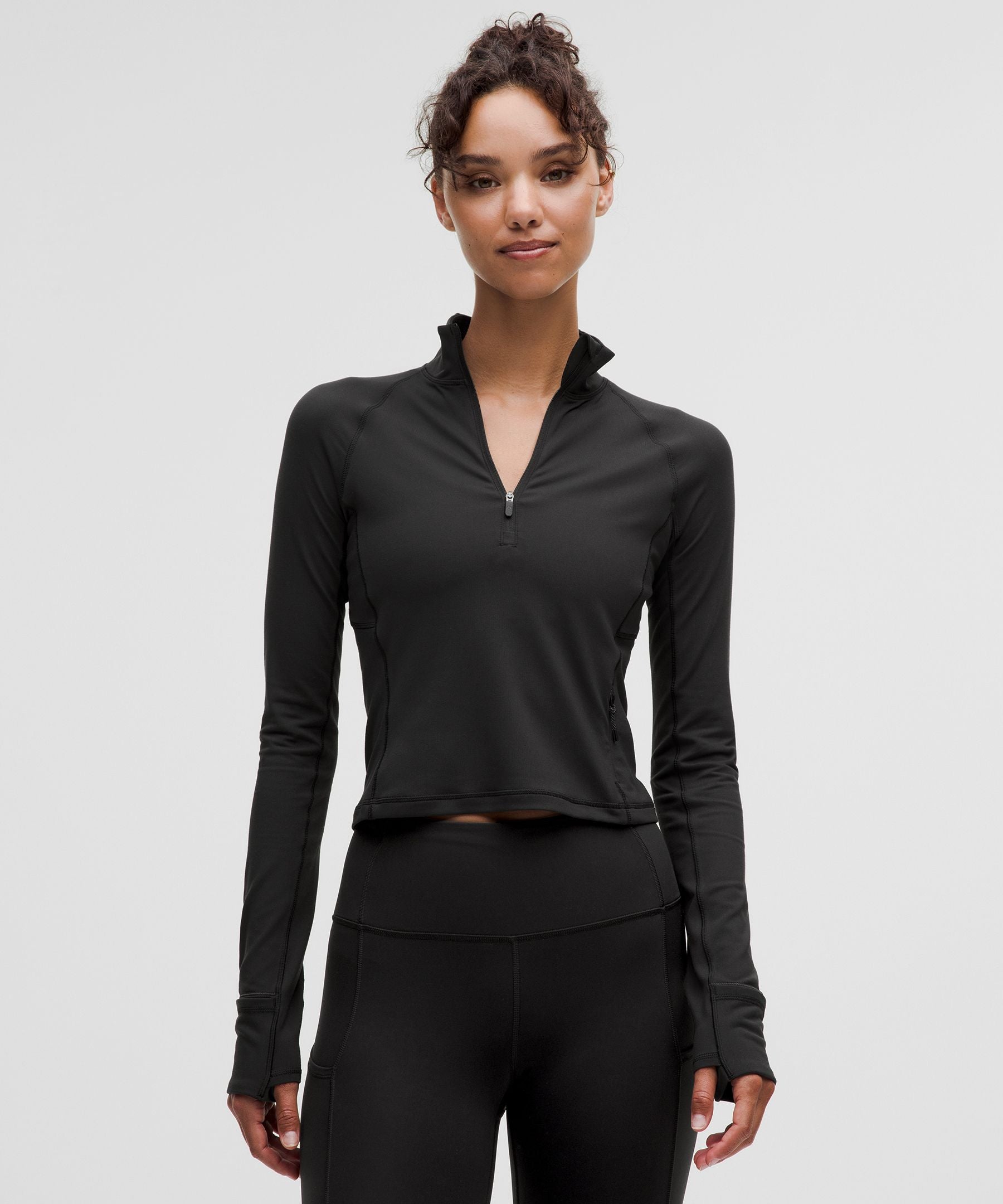 It's Rulu Cropped Half Zip *Updated