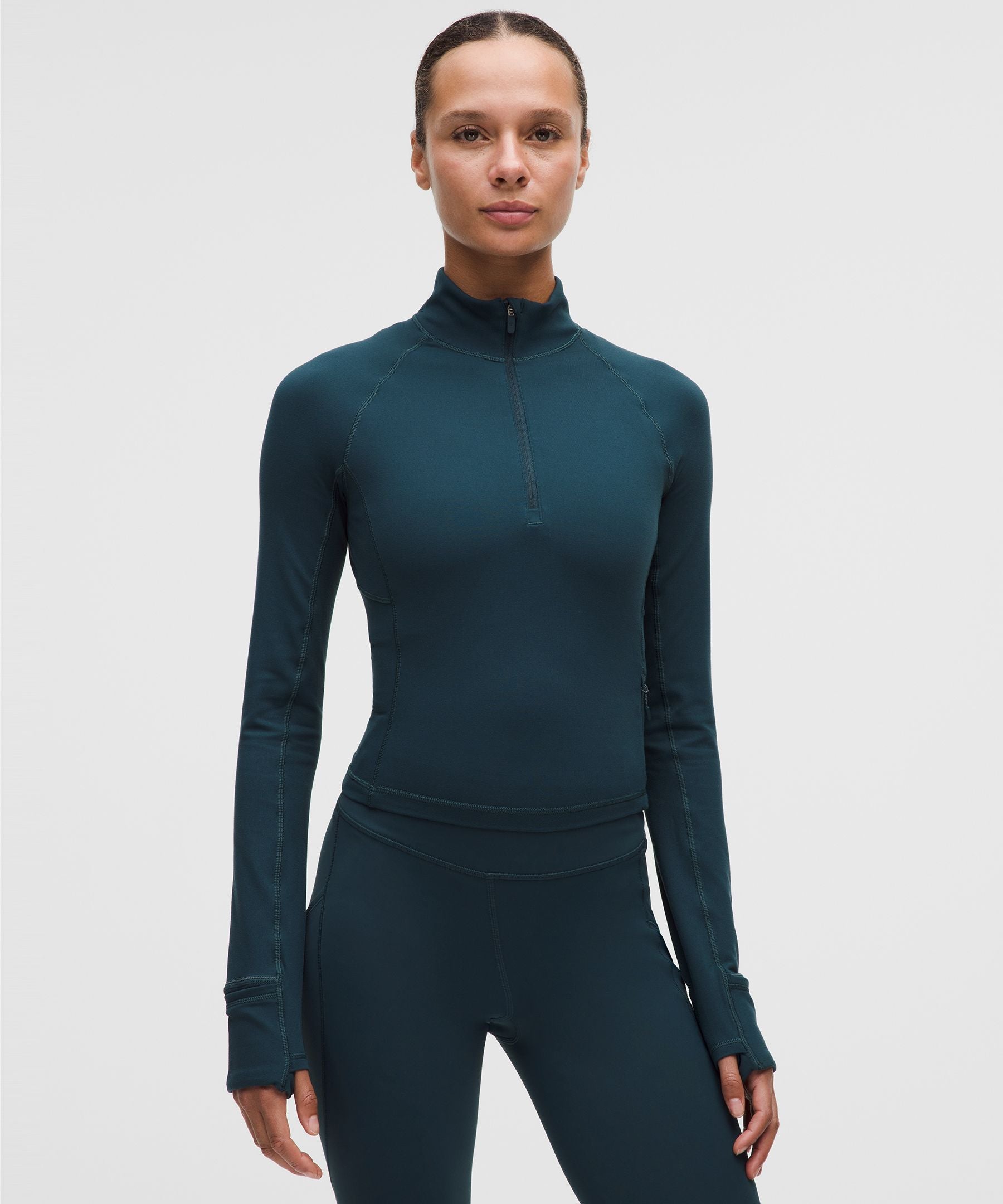 It's Rulu Cropped Half Zip *Updated