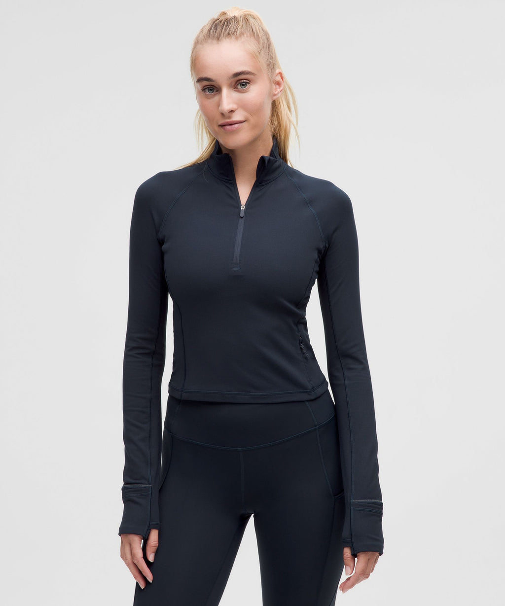 It's Rulu Cropped Half Zip *Updated
