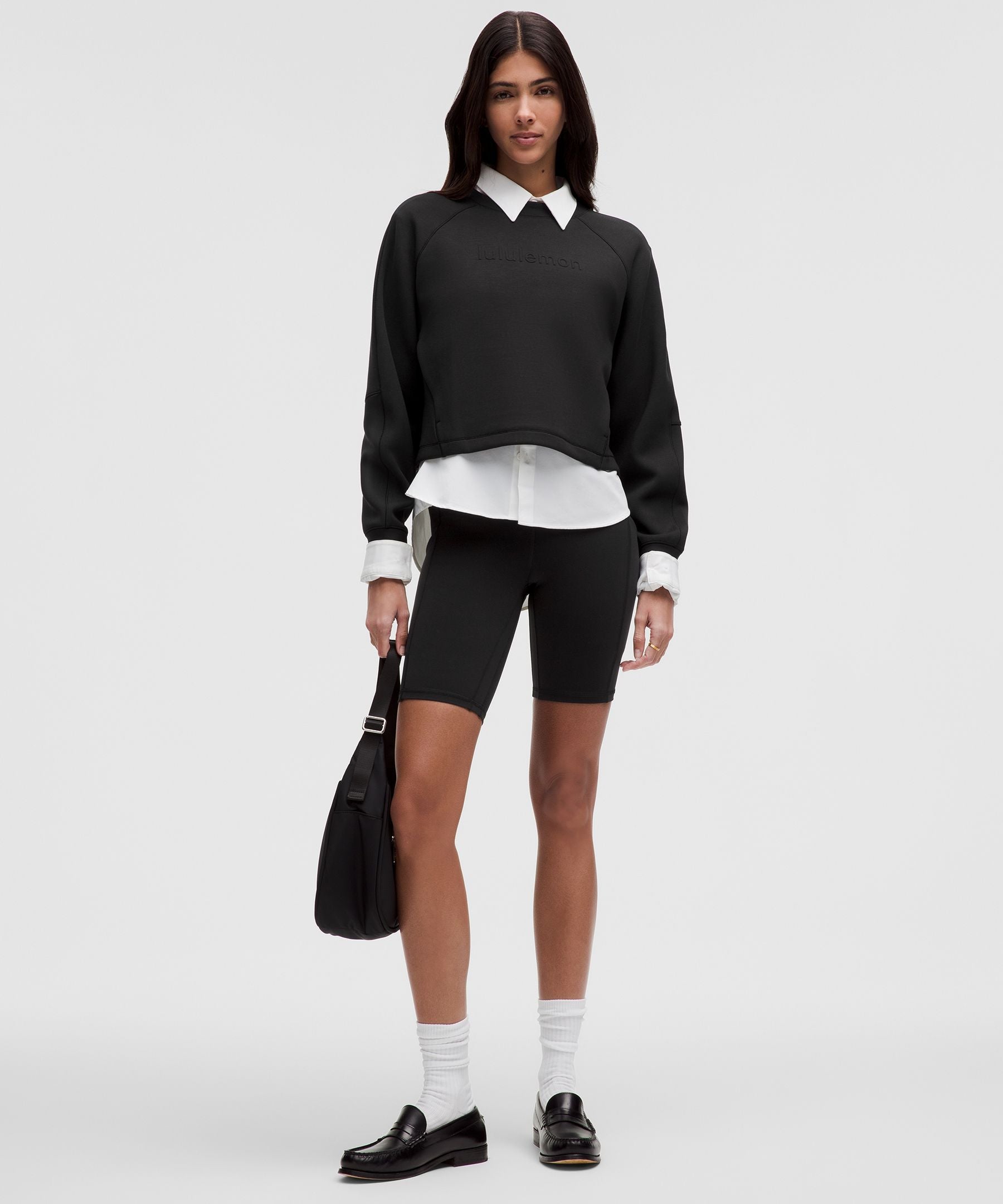 Smooth Spacer Cropped Pullover *Graphic