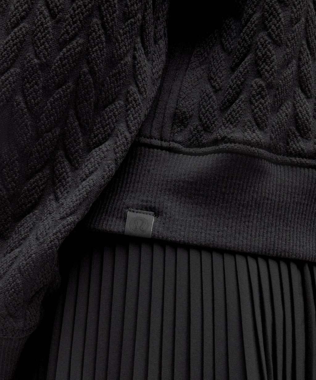 Engineered Warmth Cable-Knit Half Zip