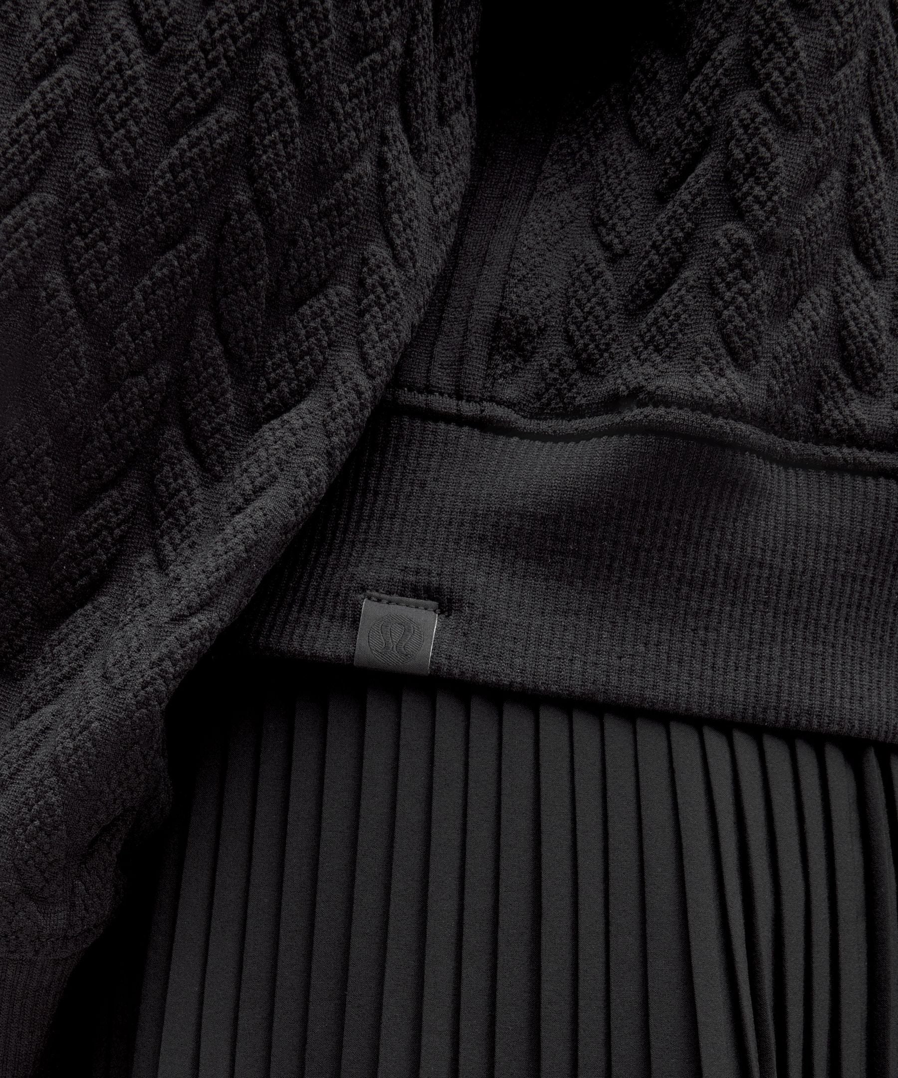 Engineered Warmth Cable-Knit Half Zip