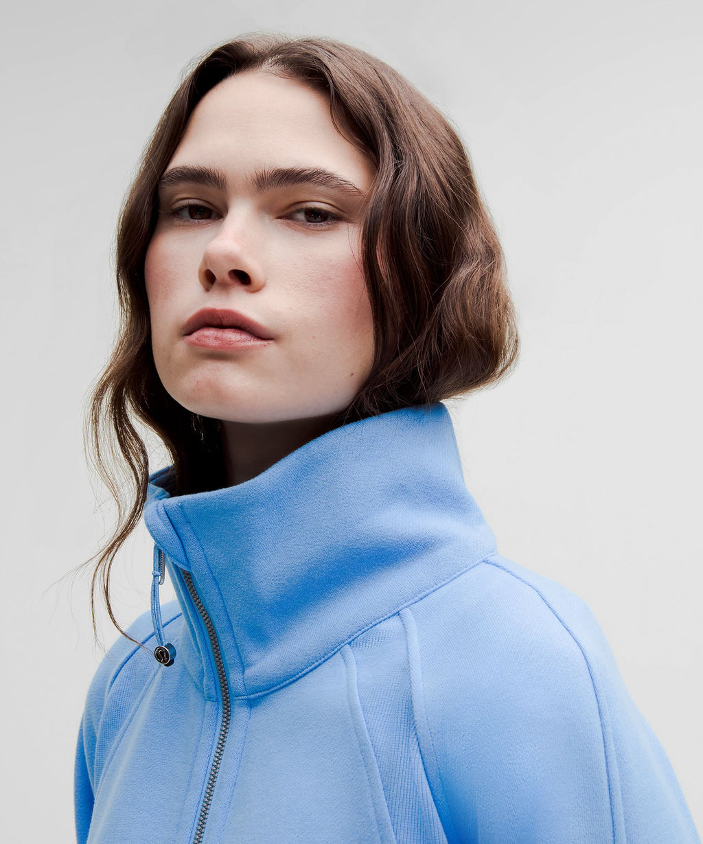 Scuba Oversized Funnel-Neck Half Zip *Long