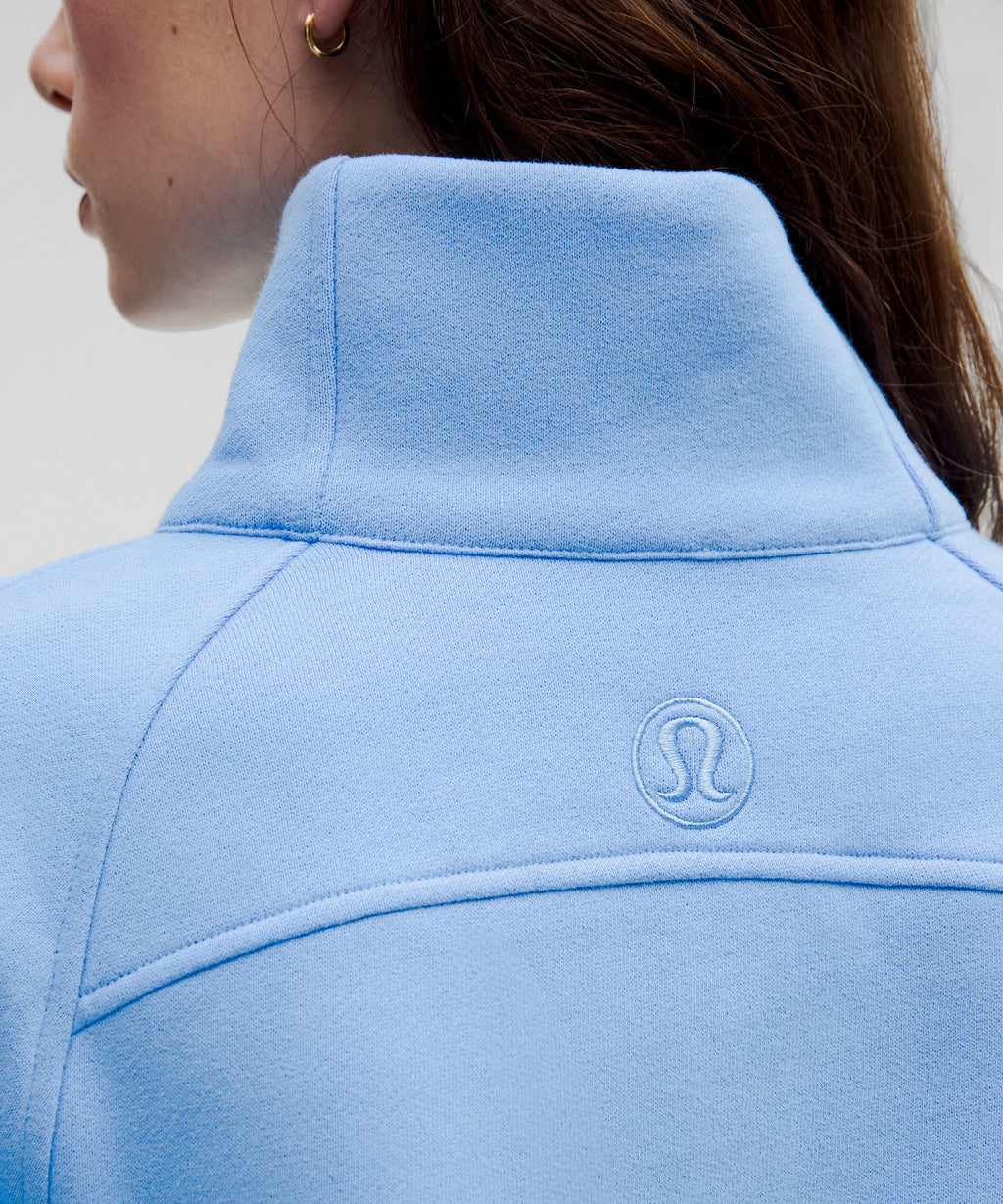 Scuba Oversized Funnel-Neck Half Zip *Long