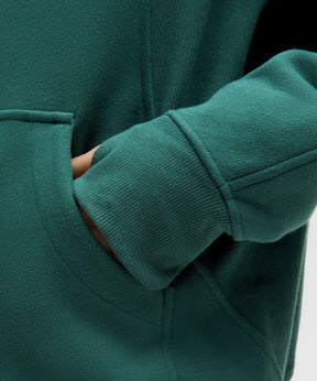 Scuba Oversized Funnel-Neck Half Zip *Long