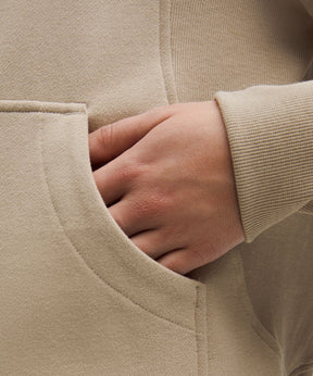 Scuba Oversized Funnel-Neck Half Zip *Long
