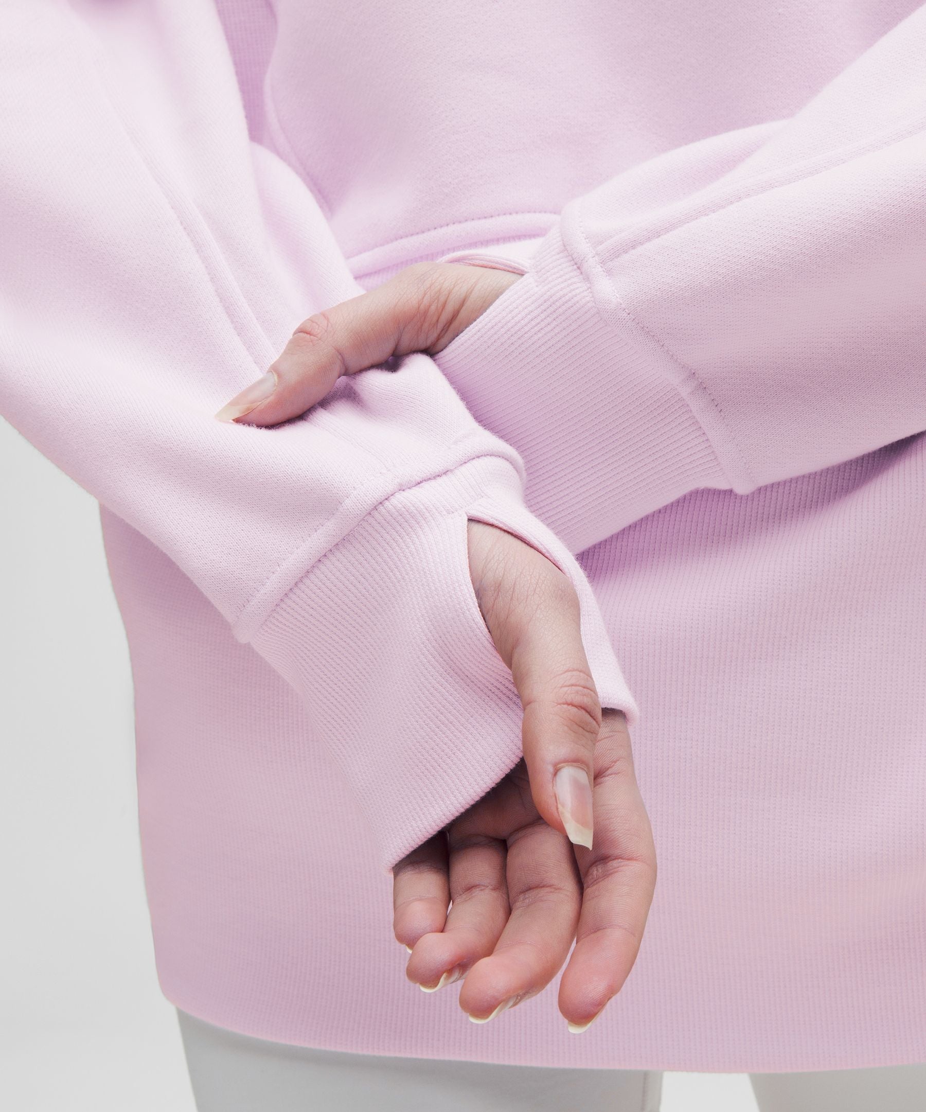 Scuba Oversized Funnel-Neck Half Zip *Long