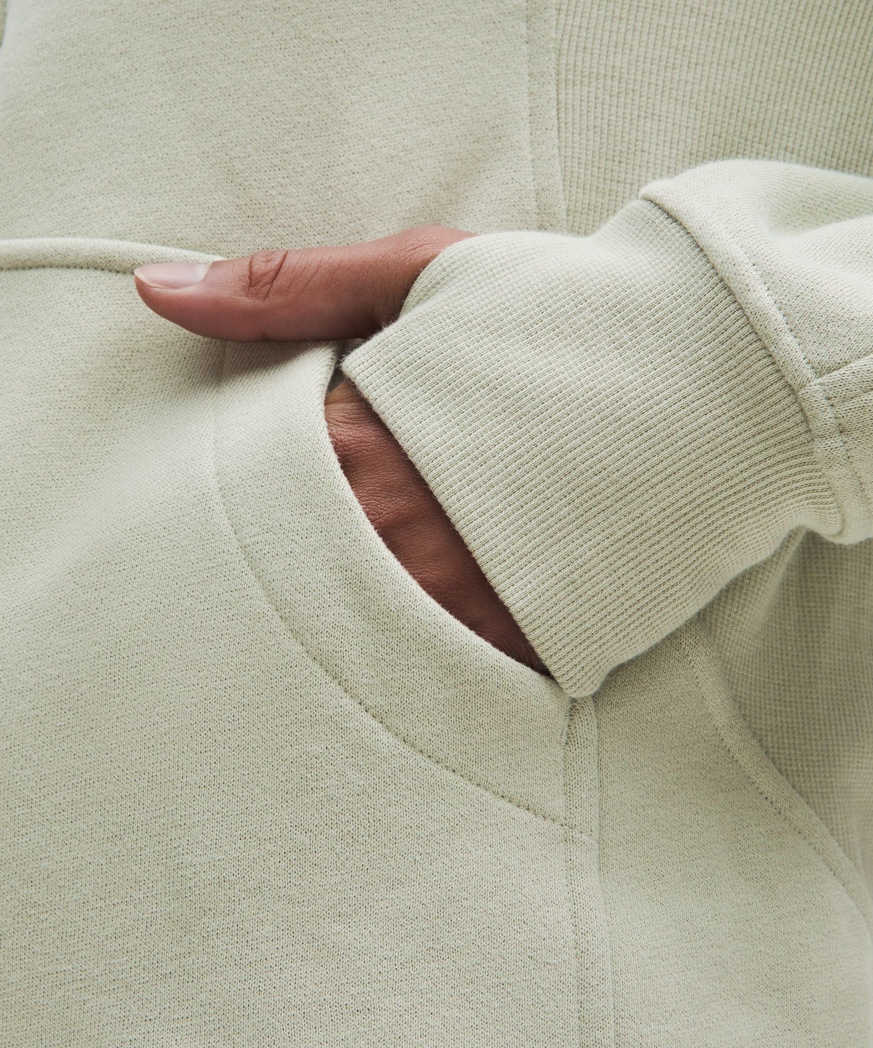 Scuba Oversized Funnel-Neck Half Zip *Long