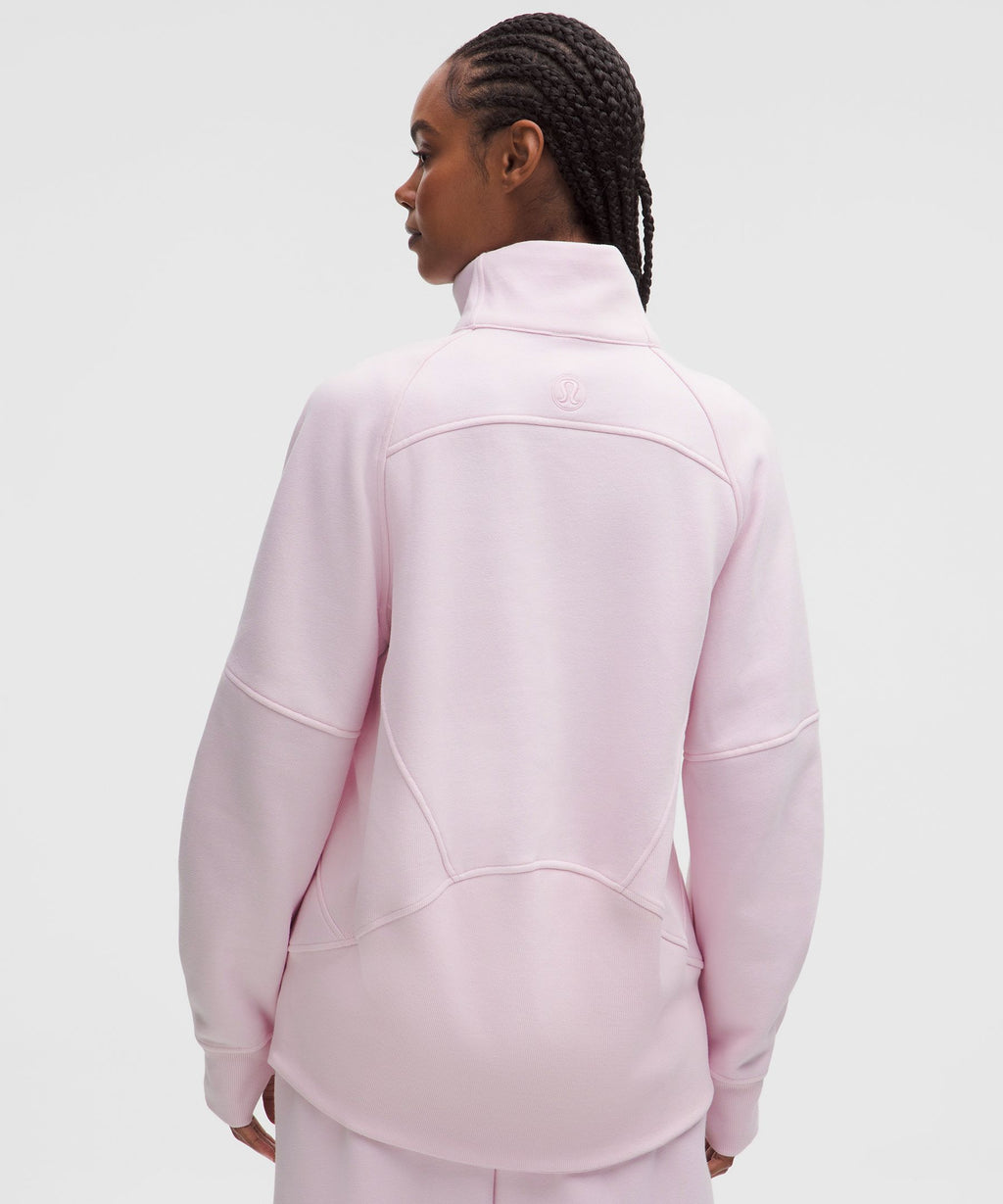 Scuba Oversized Funnel-Neck Half Zip *Long