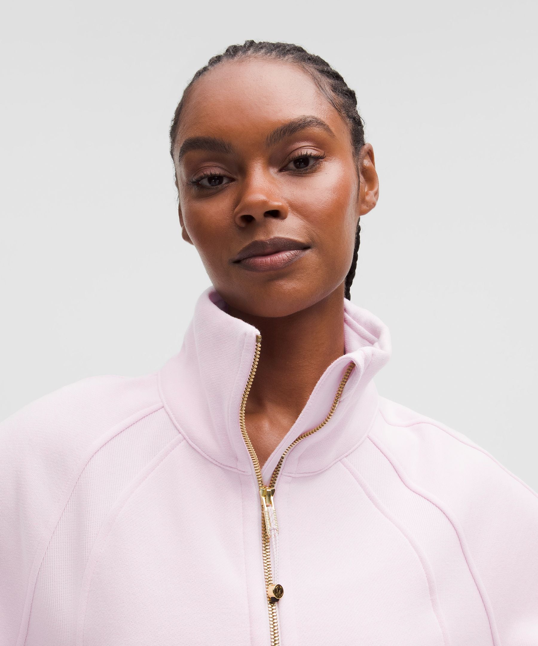 Scuba Oversized Funnel-Neck Half Zip *Long