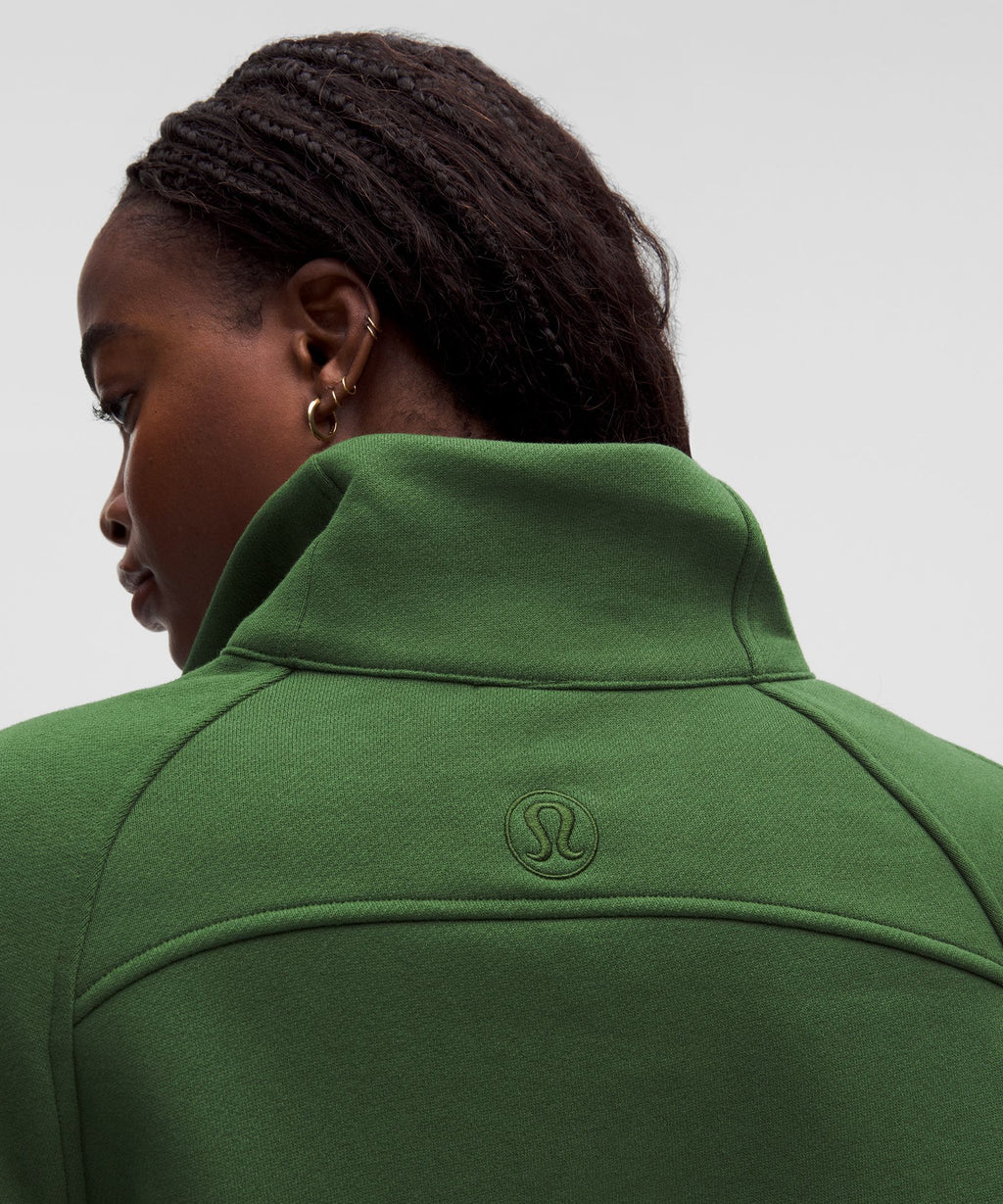 Scuba Oversized Funnel-Neck Half Zip *Long