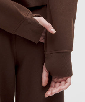 Scuba Oversized Half-Zip Hoodie