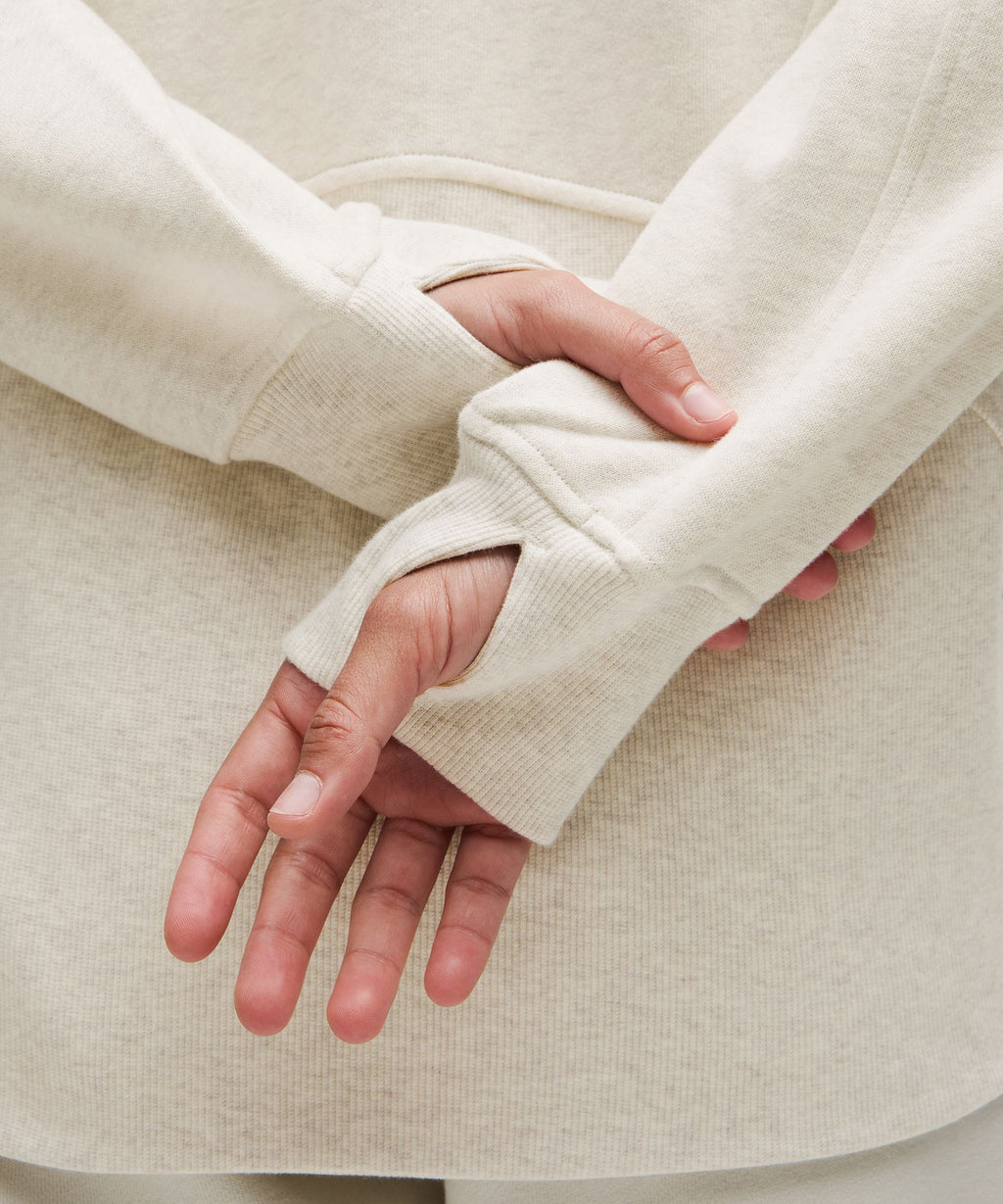 Scuba Oversized Funnel-Neck Half Zip *Long