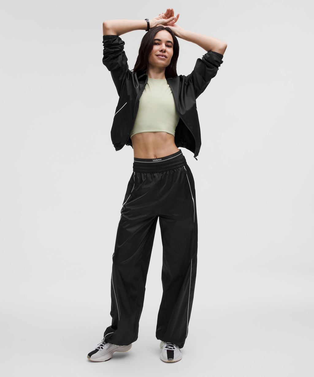 Stretch Satin Nylon Jacket