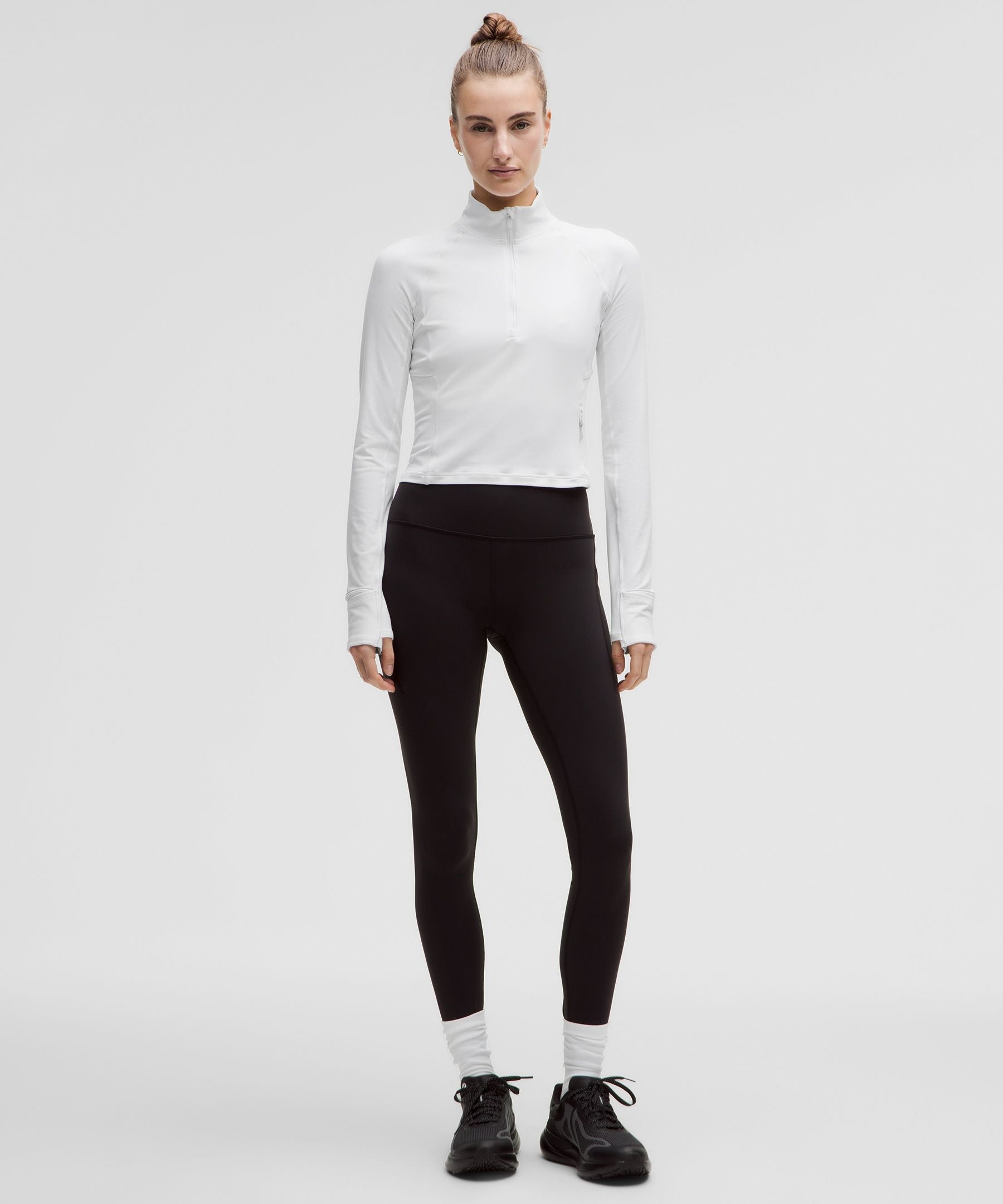 It's Rulu Cropped Half Zip *Updated