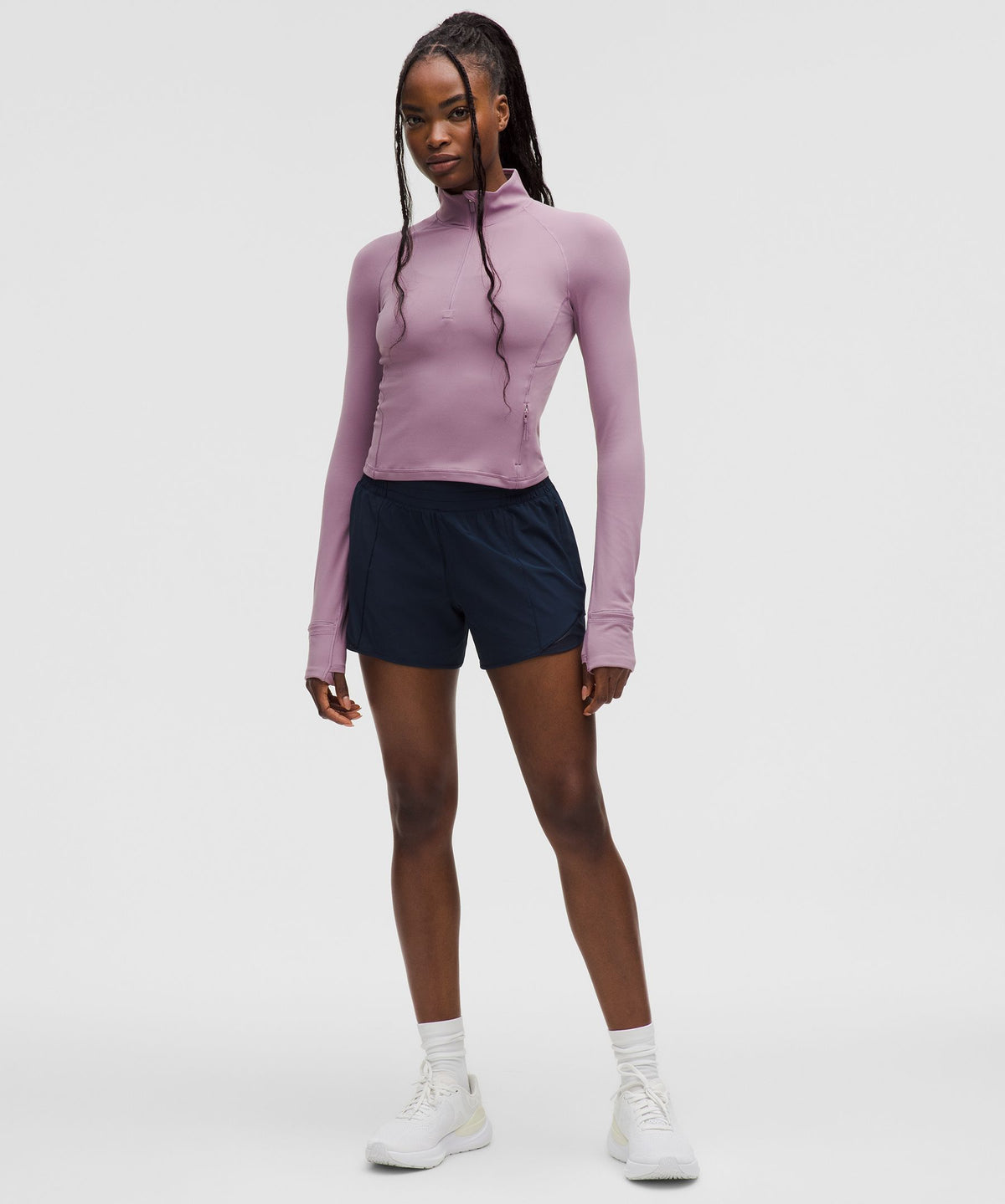 It's Rulu Cropped Half Zip *Updated