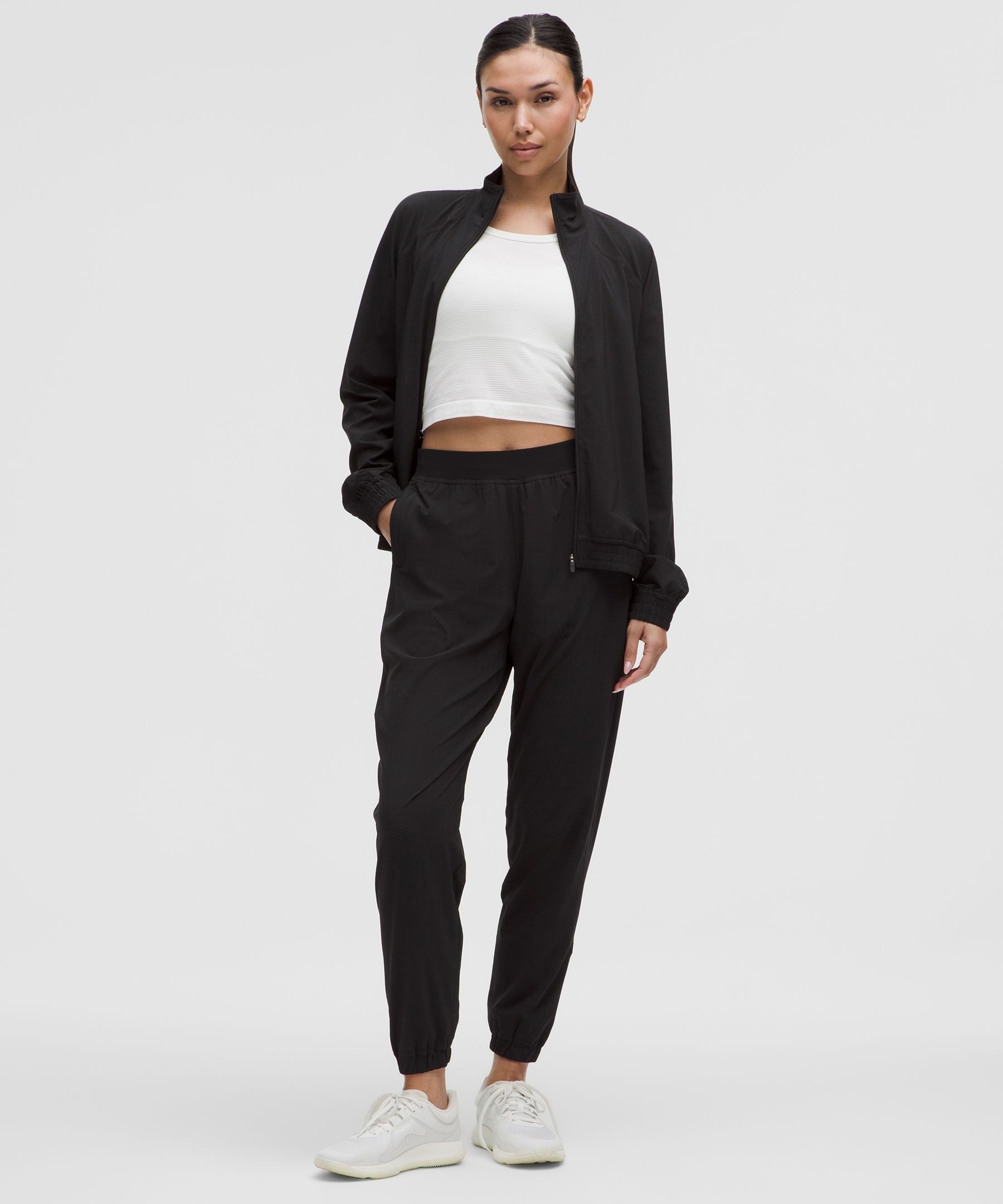 Adapted State Perforated Track Jacket