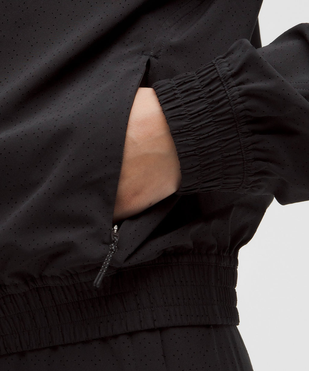 Adapted State Perforated Track Jacket