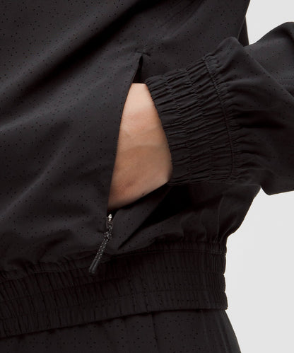 Adapted State Perforated Track Jacket