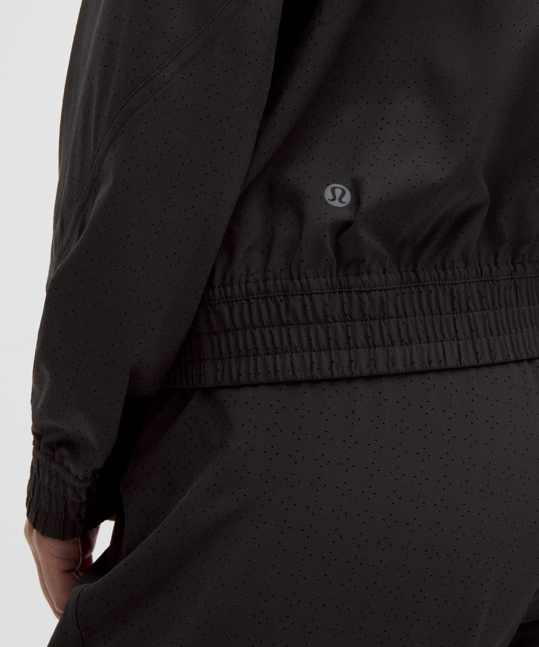 Adapted State Perforated Track Jacket