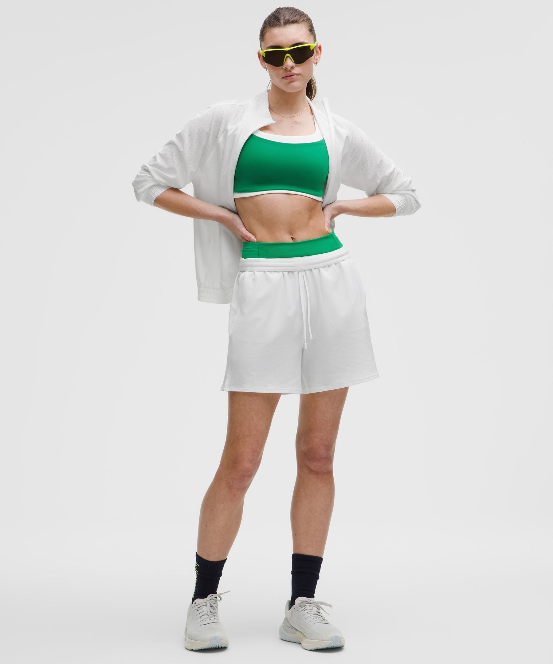 Adapted State Perforated Track Jacket