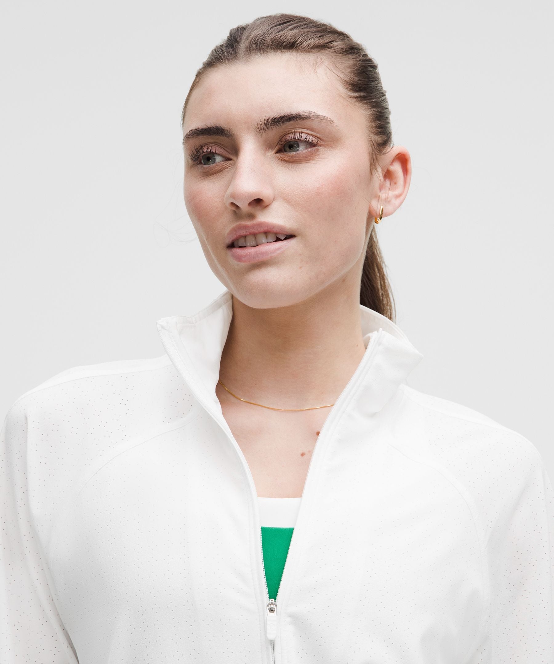 Adapted State Perforated Track Jacket