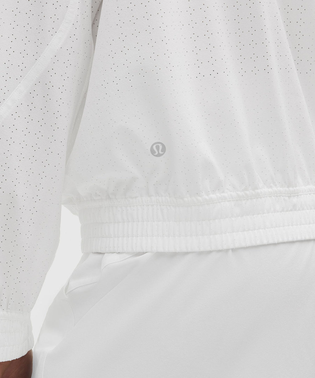 Adapted State Perforated Track Jacket