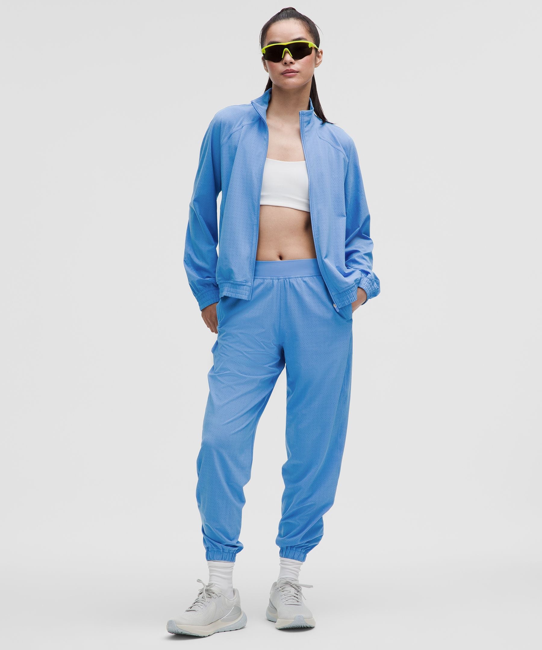 Adapted State Perforated Track Jacket