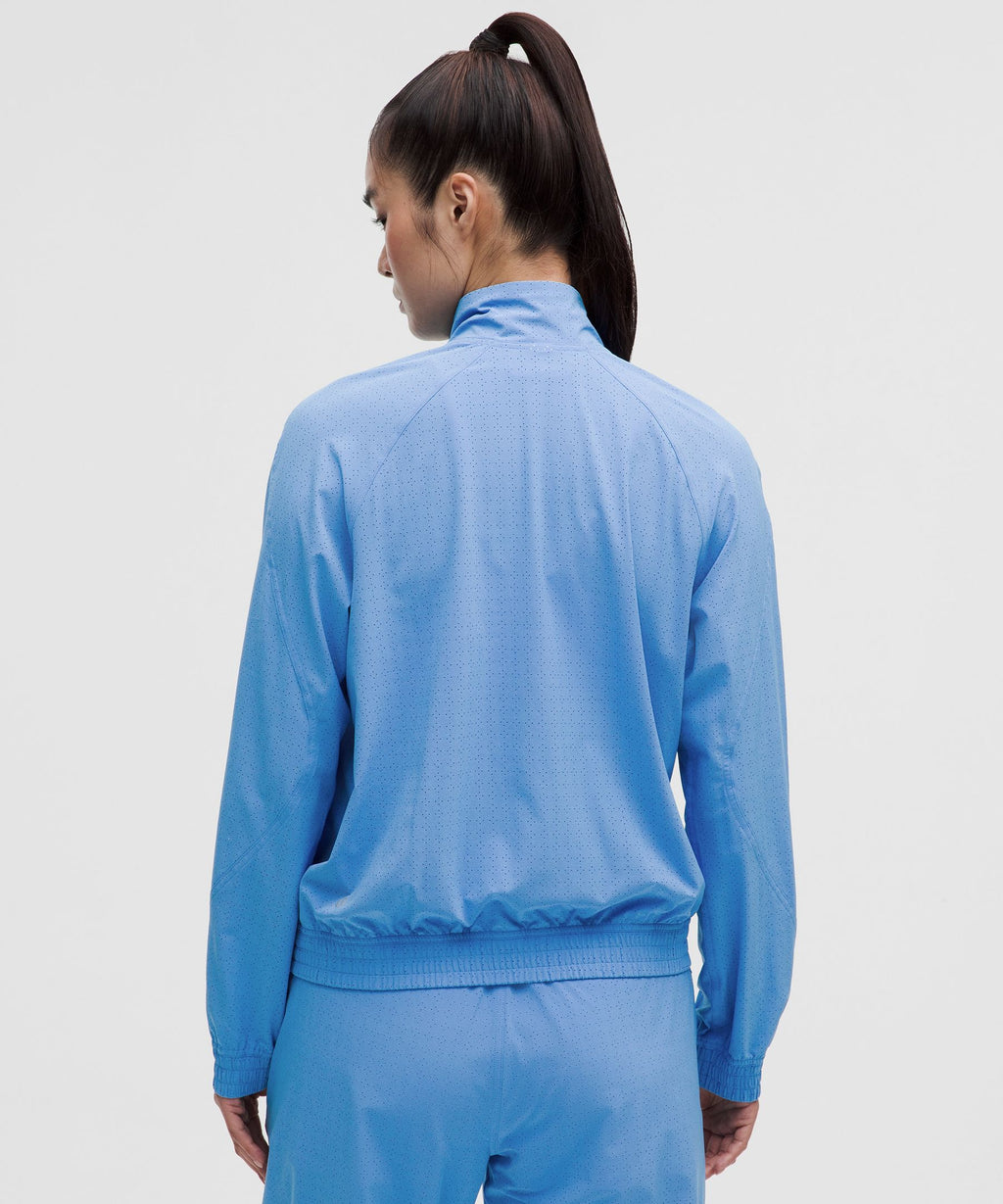 Adapted State Perforated Track Jacket